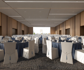 Modern Banquet Hall-ID:838864099