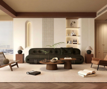 Modern A Living Room-ID:818073037