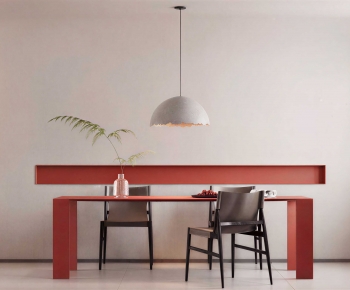 Modern Dining Table And Chairs-ID:870439058