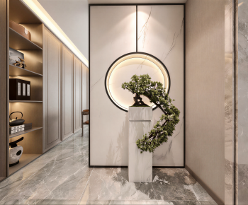 New Chinese Style Hallway-ID:575638069
