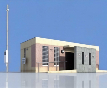 Modern Public Building-ID:568191058