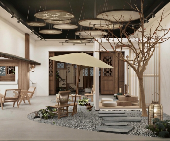 New Chinese Style Courtyard/landscape-ID:449780943