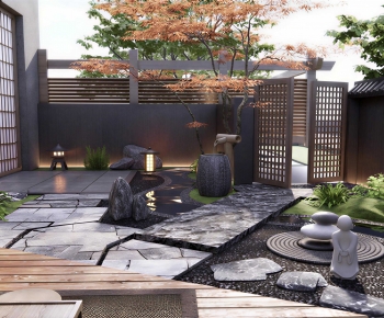 Modern Courtyard/landscape-ID:549725069