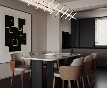 Modern Dining Room-ID:761652955