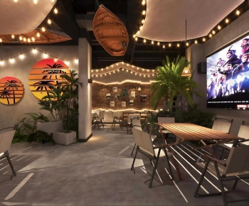 Industrial Style Restaurant-ID:821471938