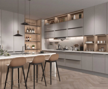 Modern Open Kitchen-ID:230550058