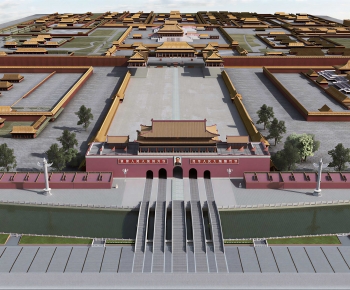 Chinese Style Ancient Architectural Buildings-ID:115309003