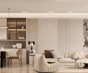 Modern A Living Room-ID:723830948