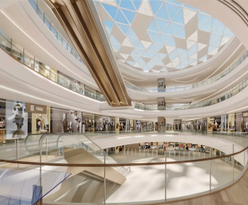 Modern Shopping Mall-ID:354790938