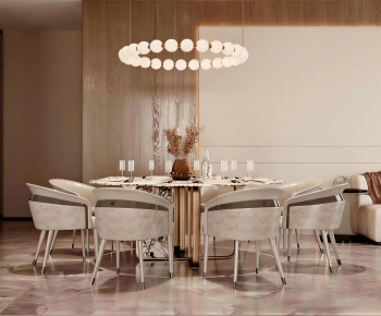 Modern Dining Table And Chairs-ID:668990618