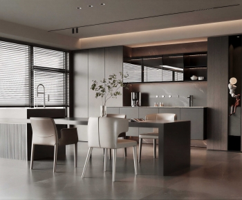 Modern Dining Room-ID:819000962