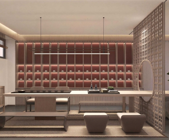 New Chinese Style Tea House-ID:163750699