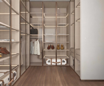Modern Clothes Storage Area-ID:644920112