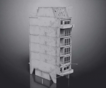 Modern Residential Building-ID:848398926