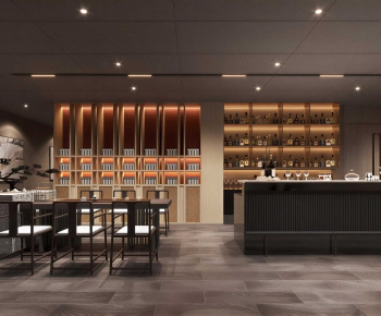 New Chinese Style Teahouse Tea House-ID:512402064
