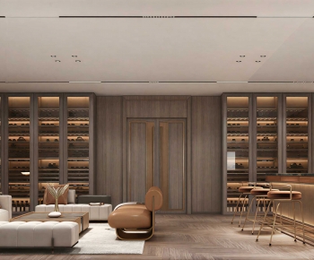 Modern Wine Cellar/Wine Tasting Room-ID:293746956
