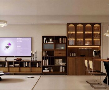 Modern A Living Room-ID:617717989