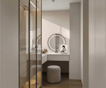 Modern Clothes Storage Area-ID:971708068