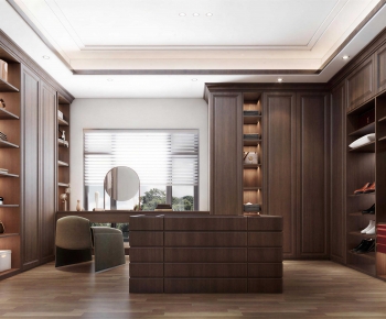Modern Clothes Storage Area-ID:810477973