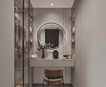 Modern Clothes Storage Area-ID:179850102