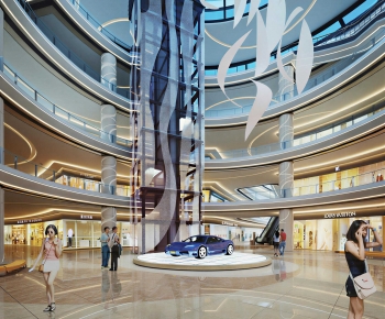 Modern Shopping Mall-ID:964612012