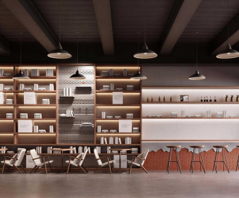 Industrial Style Cafe-ID:974886893