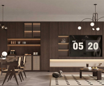 Modern A Living Room-ID:858619243
