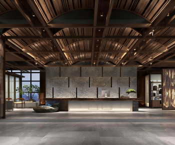 Chinese Style Lobby Hall-ID:485982894