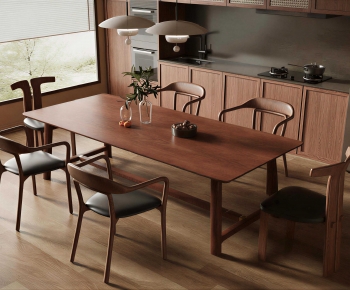Modern Dining Table And Chairs-ID:202608119