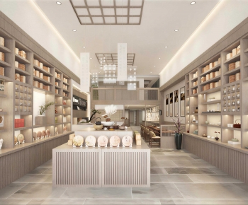 New Chinese Style Tea Shop-ID:898893123