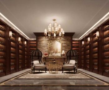 European Style Wine Cellar/Wine Tasting Room-ID:629417903