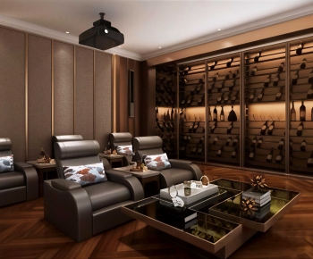 Modern Audiovisual Room-ID:672539009