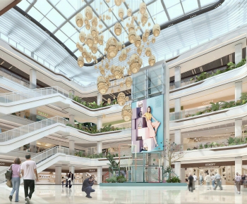 Modern Shopping Mall-ID:834140834