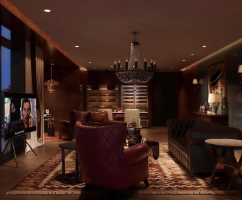 American Style A Living Room-ID:112380032