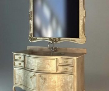 European Style Bathroom Cabinet-ID:712682013