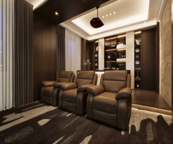 Modern Audiovisual Room-ID:819600117