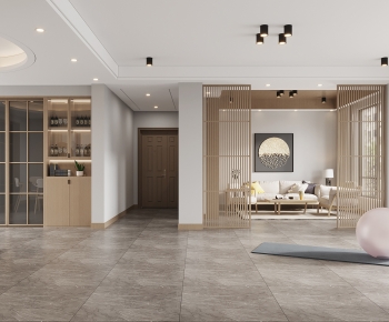 Japanese Style A Living Room-ID:770969431