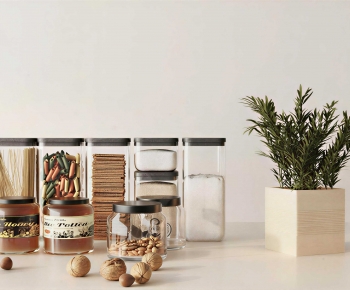 Modern Seasoning Jar-ID:607364891