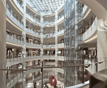 Modern Shopping Mall-ID:789870986