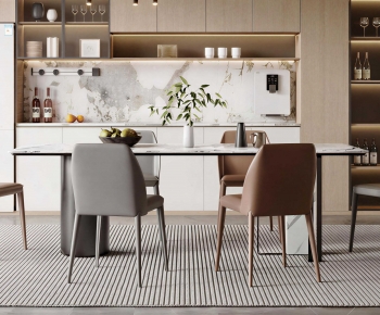 Modern Dining Table And Chairs-ID:259495021