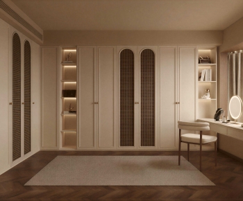 Modern Clothes Storage Area-ID:898317106