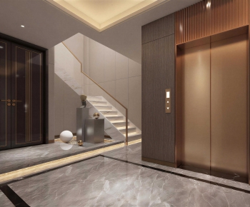 Modern Hallway-ID:776489024