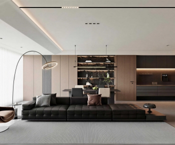 Modern A Living Room-ID:324927095