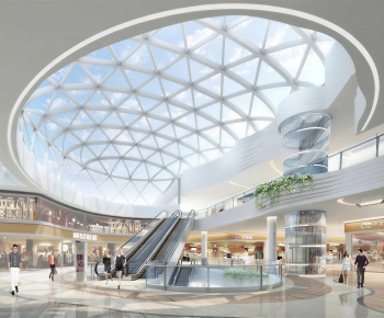 Modern Shopping Mall-ID:371427063