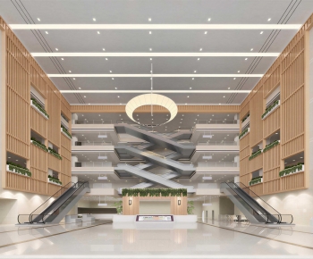 Modern Shopping Mall-ID:534919985