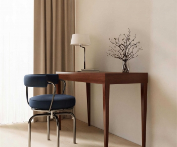 Modern Computer Desk And Chair-ID:334717046