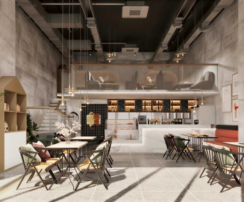 Industrial Style Cafe-ID:234409091