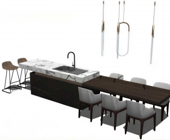 Modern Dining Table And Chairs-ID:330178029