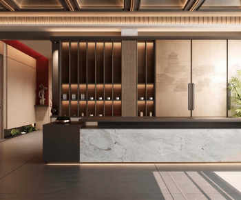 New Chinese Style Lobby Hall-ID:830640892
