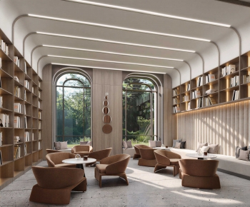 Modern Bookstore Book Bar-ID:114881999